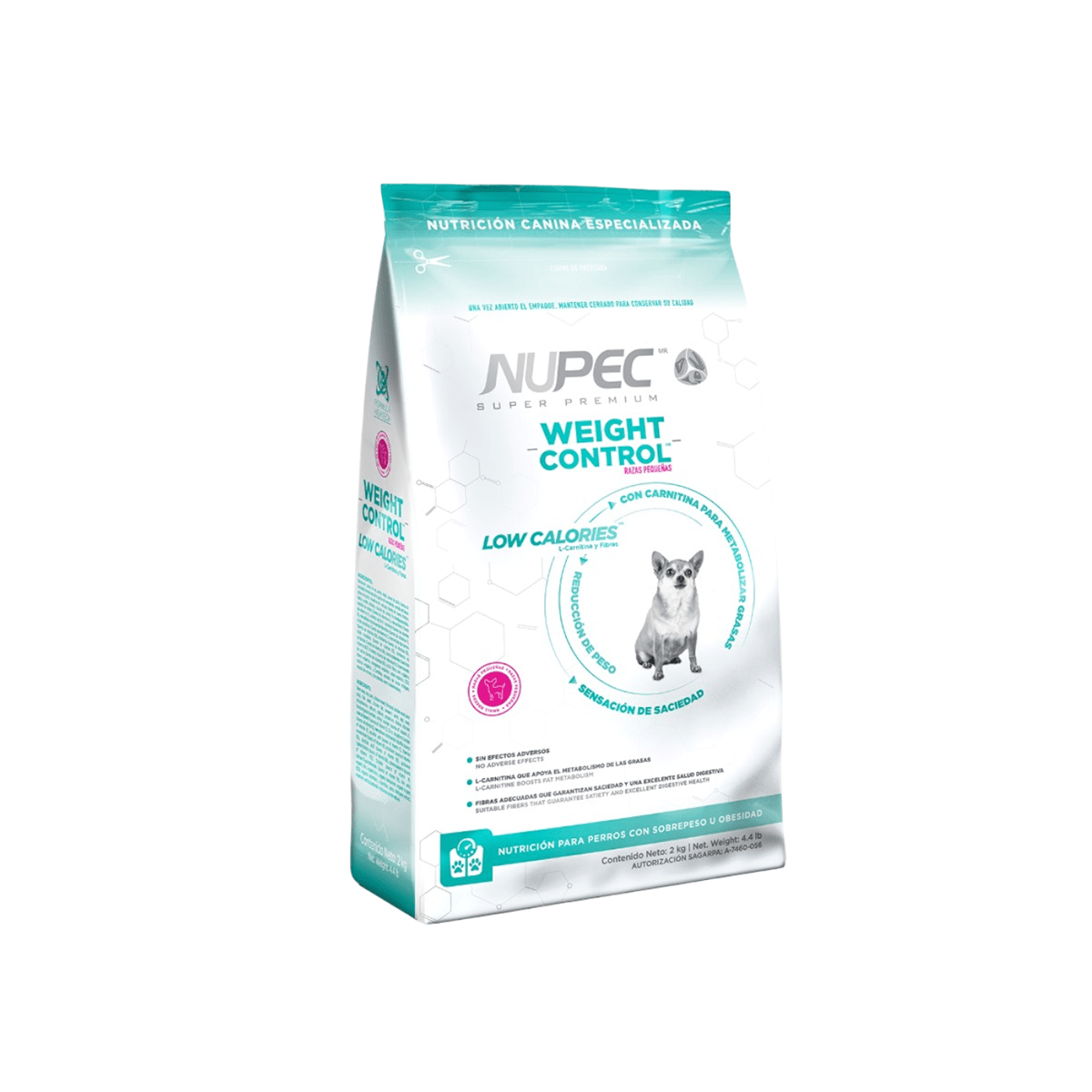 NUPEC WEIGHT CONTROL RAZAS PEQUEÑAS - FridaPets - Perro - Alimento - Seco - Nupec